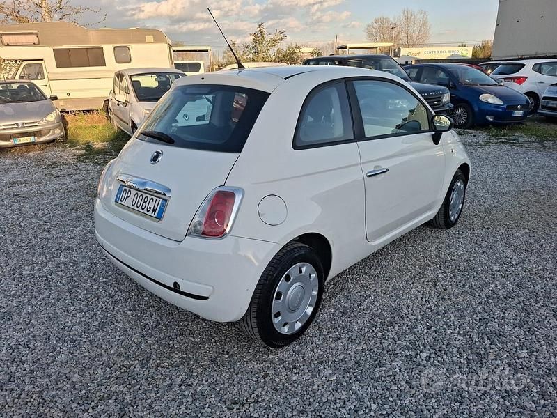Usata Fiat 500 75 CV (55 kW) 2009 Bianco Cabrio