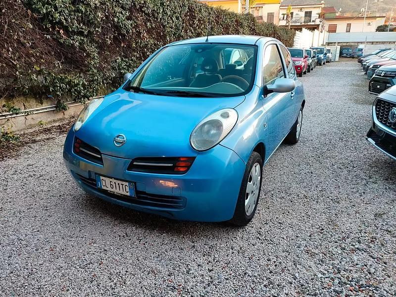 Usata Nissan Micra Acenta 65 CV (47 kW) 2004 Blu Utilitaria