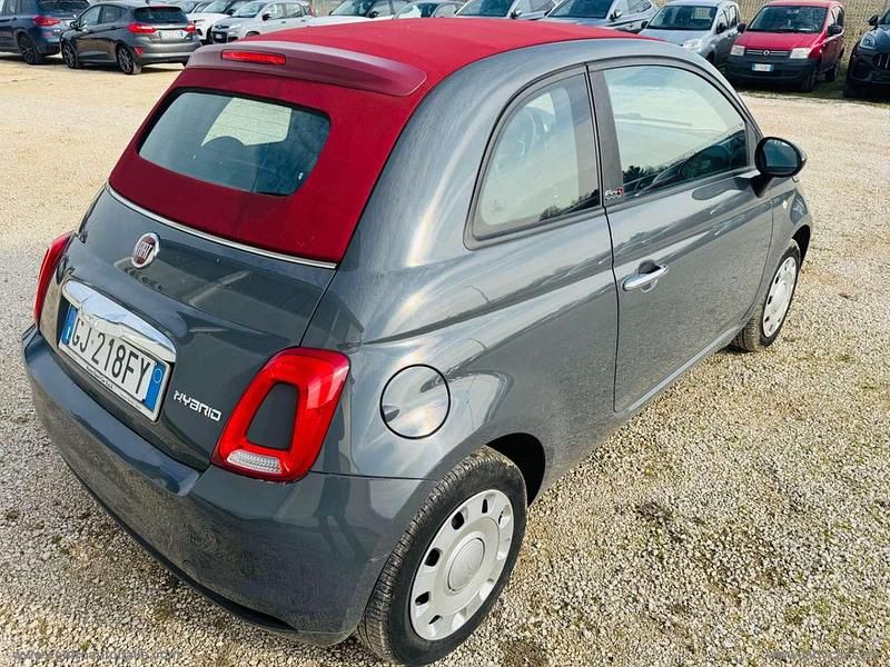 Usata Fiat 500C Connect 69 CV (50 kW) 2022 Grigio Cabrio