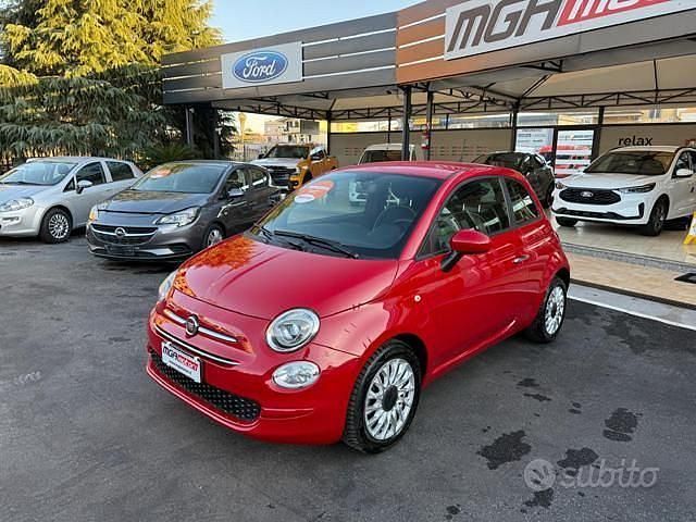 Usata Fiat 500 Lounge 69 CV (50 kW) 2021 Rosso Berlina