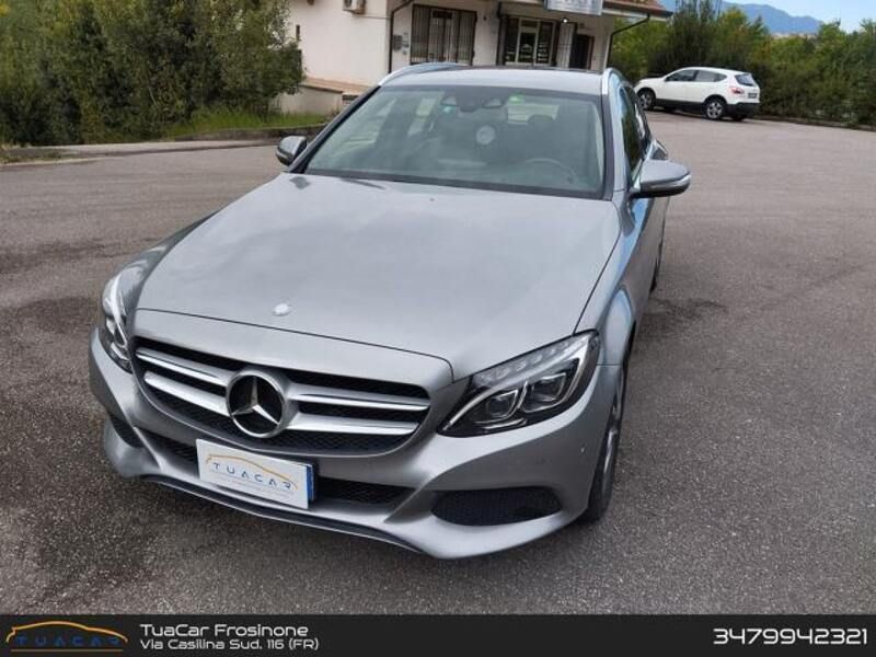 Grigio Usata 2014 Mercedes C220 Premium Station wagon | 11.990 € (Ottimo prezzo) - Immagine 1/4