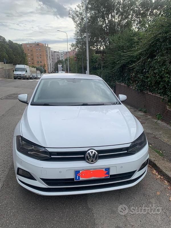 Usata VW Polo 50 CV (36 kW) 2018 Bianco Berlina