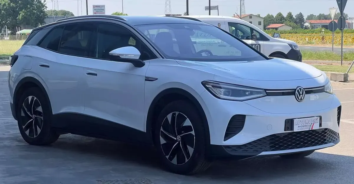 Usata VW ID.4 Pro Performance 69 kW (95 CV) 2022 Bianco SUV