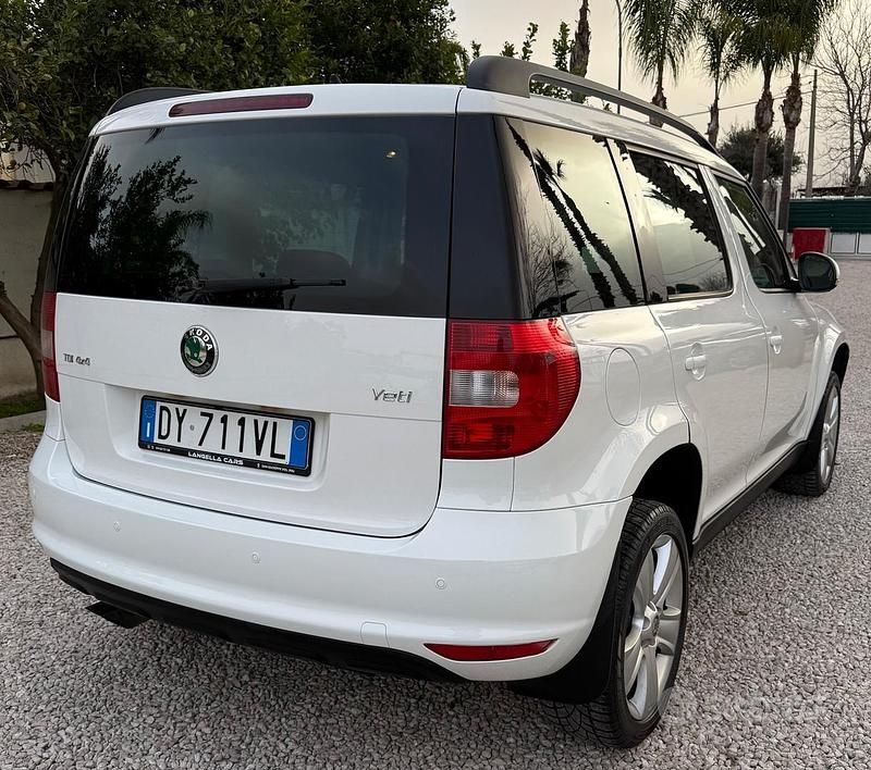 Usata Skoda Yeti 140 CV (102 kW) 2009 Bianco SUV