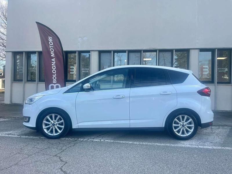 Usata Ford C-MAX 120 CV (88 kW) 2019 Bianco Monovolume
