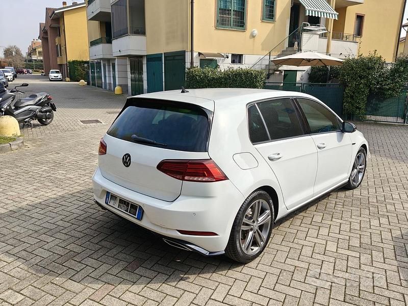 Usata VW Golf VII Sportline 150 CV (110 kW) 2018 Bianco Berlina