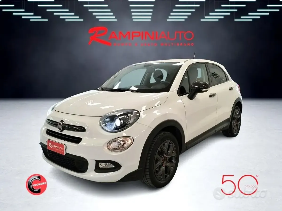 Usata Fiat 500X S 95 CV (69 kW) 2018 Bianco SUV