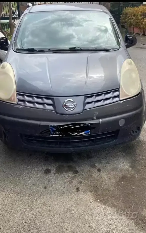 Usata Nissan Note 88 CV (64 kW) 2008 Grigio Utilitaria