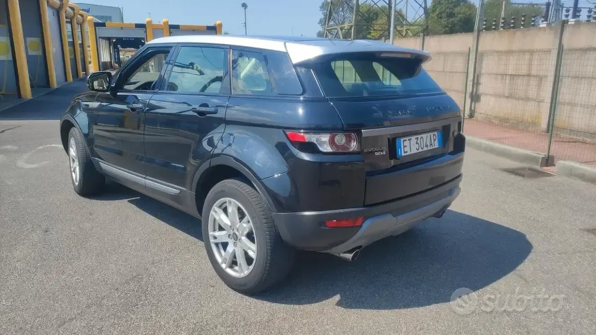 Usata Land Rover Range Rover evoque Prestige 190 CV (139 kW) 2013 Nero SUV