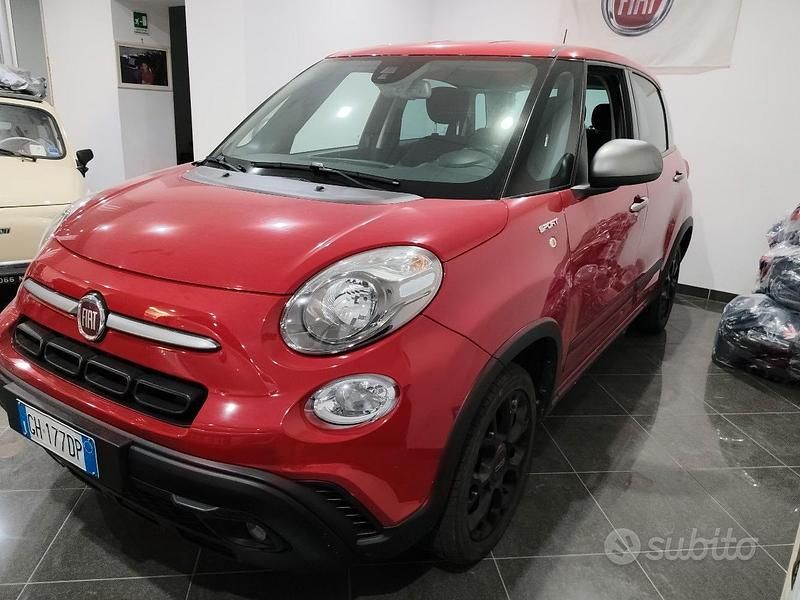 Usata Fiat 500L Sport 95 CV (69 kW) 2022 Rosso Monovolume