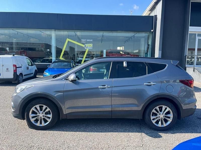 Usata Hyundai Santa Fe Style 200 CV (147 kW) 2017 Grigio SUV