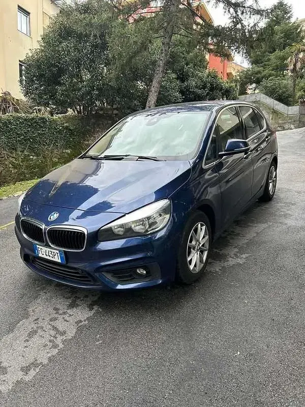 Usata BMW 216 Active Tourer Luxury Line 116 CV (85 kW) 2016 Blu/azzurro Monovolume