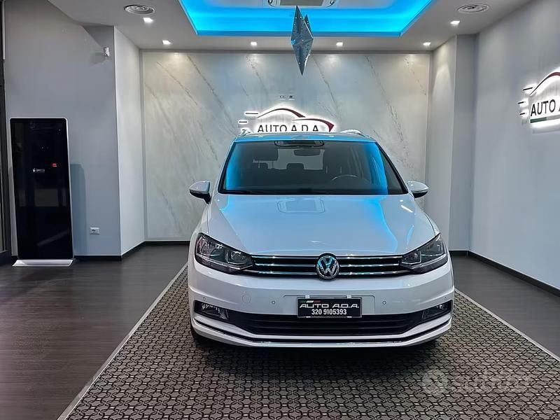 Usata VW Touran Executive 116 CV (85 kW) 2016 Bianco Monovolume