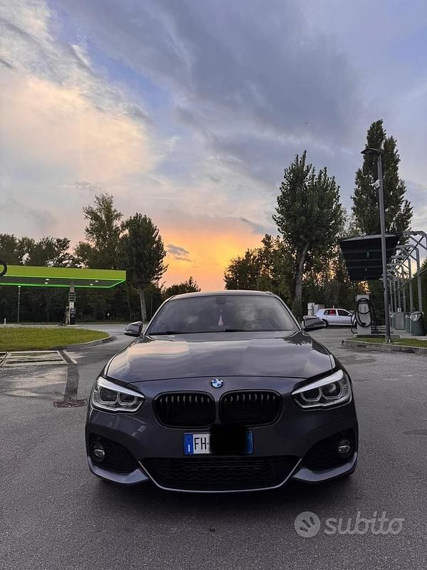 Usata BMW 116 M Sport 116 CV (85 kW) 2017 Grigio Utilitaria