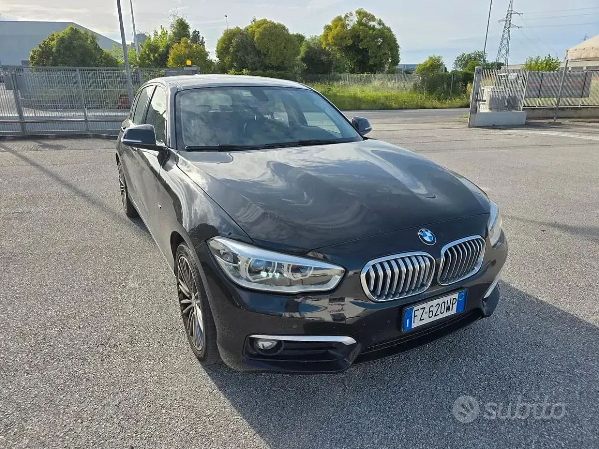 Usata BMW 116 116 CV (85 kW) 2017 Nero Utilitaria