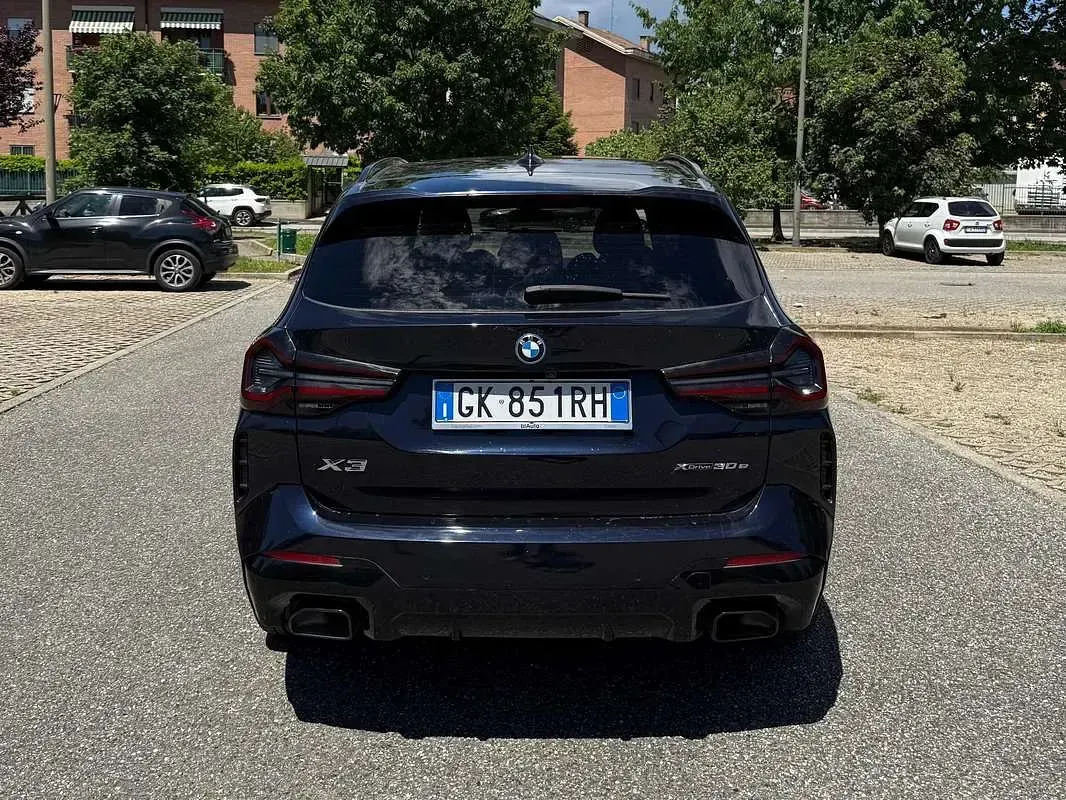 Usata BMW X3 M Sport 184 CV (135 kW) 2022 Blu/azzurro SUV