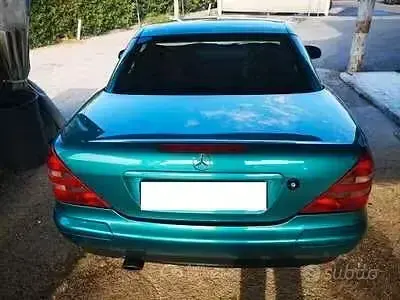 Usata Mercedes SLK230 193 CV (141 kW) 1998 Verde Cabrio