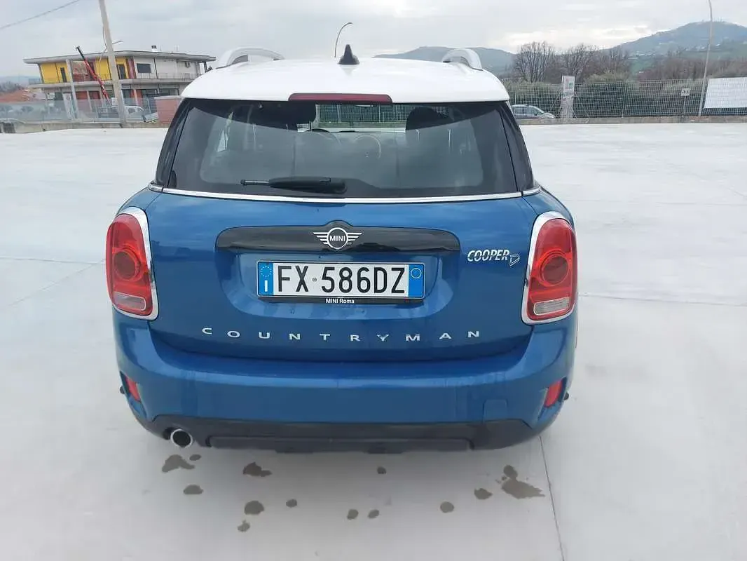 Usata Mini Cooper D Countryman 150 CV (110 kW) 2019 Blu/azzurro SUV