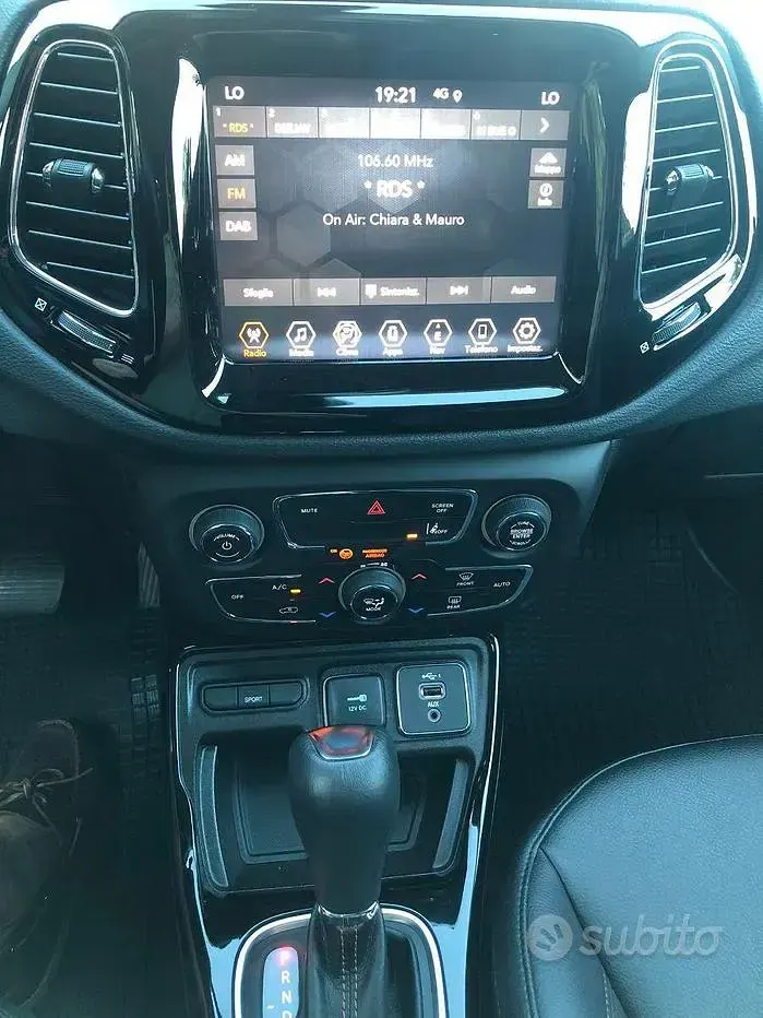 Usata Jeep Compass Limited 150 CV (110 kW) 2020 Marrone SUV