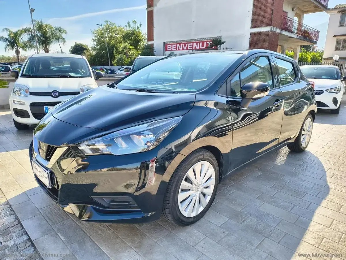 Usata Nissan Micra Acenta 92 CV (67 kW) 2021 Nero Utilitaria