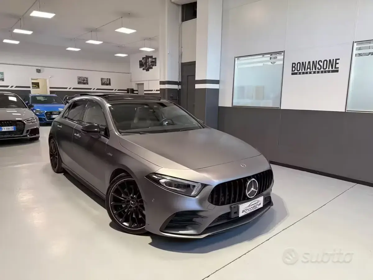 Usata Mercedes A35 AMG AMG 306 CV (225 kW) 2020 Grigio Berlina