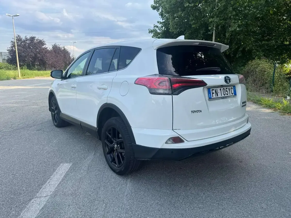 Usata Toyota RAV4 Hybrid 155 CV (114 kW) 2018 Bianco SUV