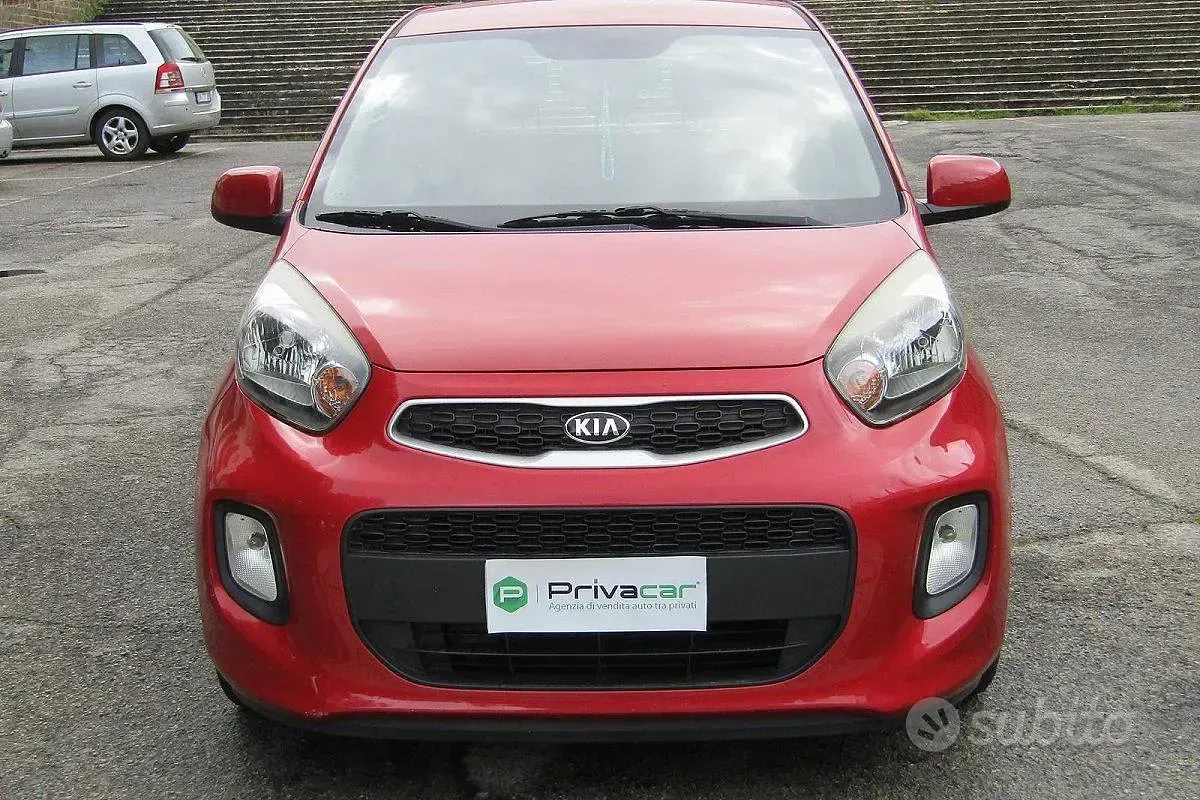 Usata Kia Picanto Active 66 CV (48 kW) 2016 Rosso Utilitaria