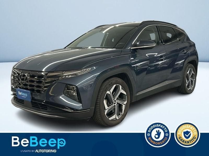 Azzurro metallizzato Usata 2022 Hyundai Tucson SUV | 21.600 € (Buon prezzo) - Immagine 1/3