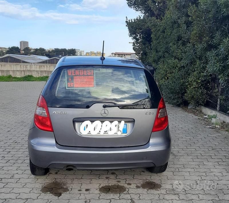 Usata Mercedes A160 Executive 95 CV (69 kW) 2011 Grigio Monovolume