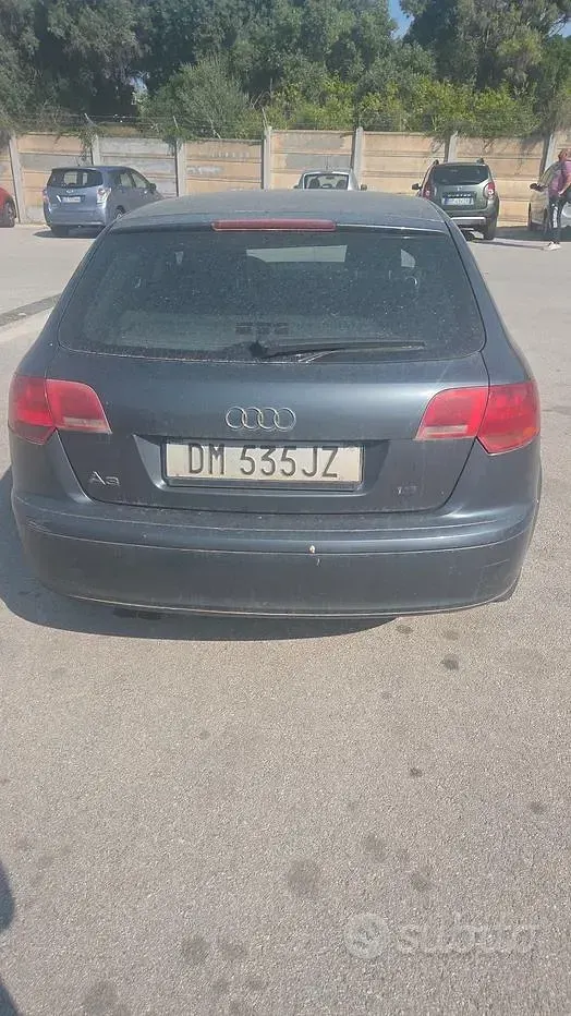 Usata Audi A3 90 CV (66 kW) 2006 Grigio Utilitaria
