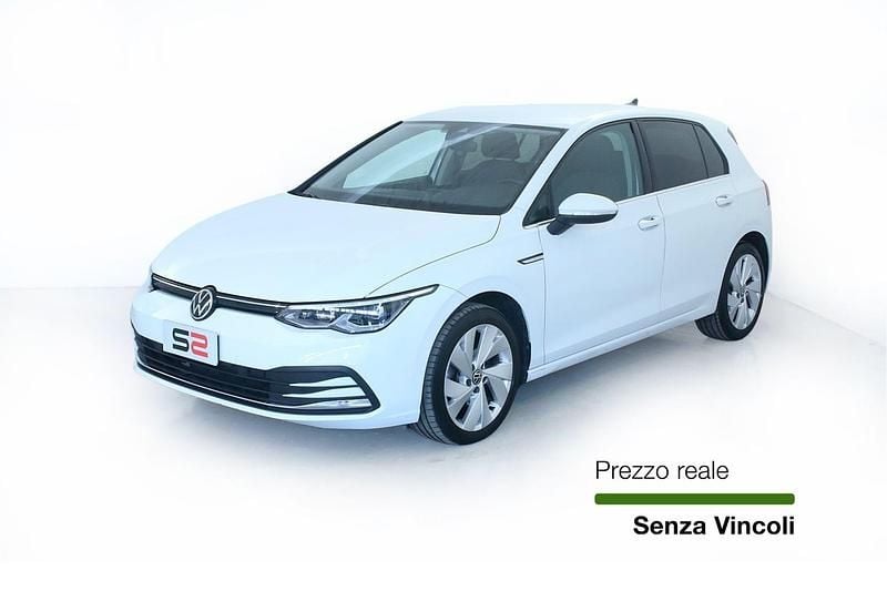 Usata VW Golf VII Style 150 CV (110 kW) 2020 Bianco Berlina