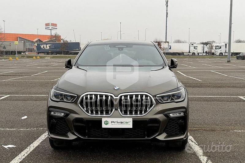 Usata BMW X6 M Sport 286 CV (210 kW) 2021 Verde SUV