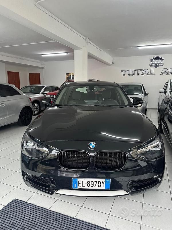 Usata BMW 116 116 CV (85 kW) 2012 Nero Utilitaria