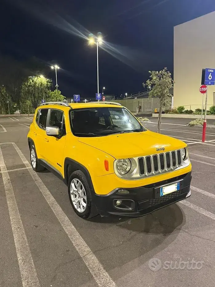 Usata Jeep Renegade Limited 120 CV (88 kW) 2016 Giallo SUV