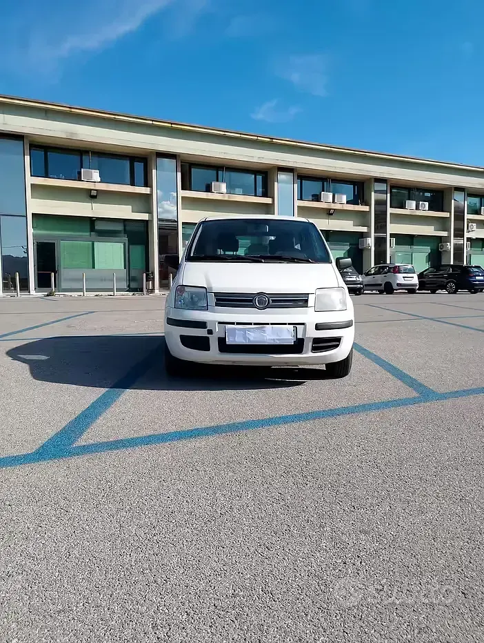 Usata Fiat Panda 2009 Bianco Utilitaria