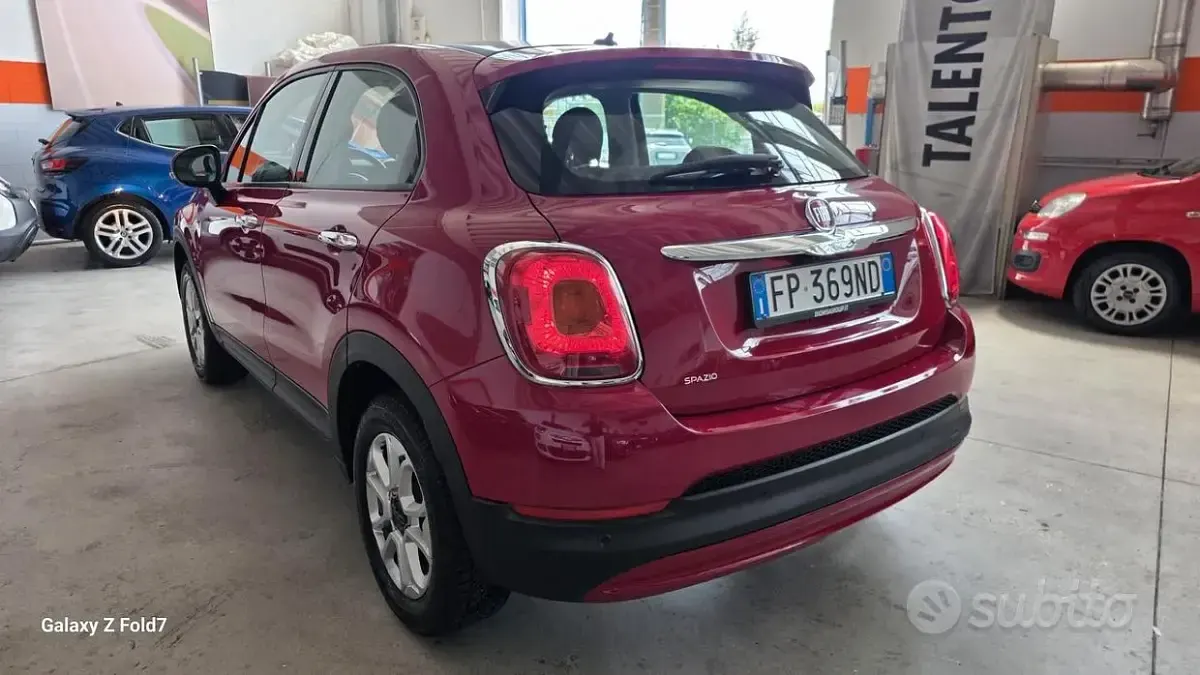 Usata Fiat 500X Cross 140 CV (102 kW) 2018 Rosso SUV