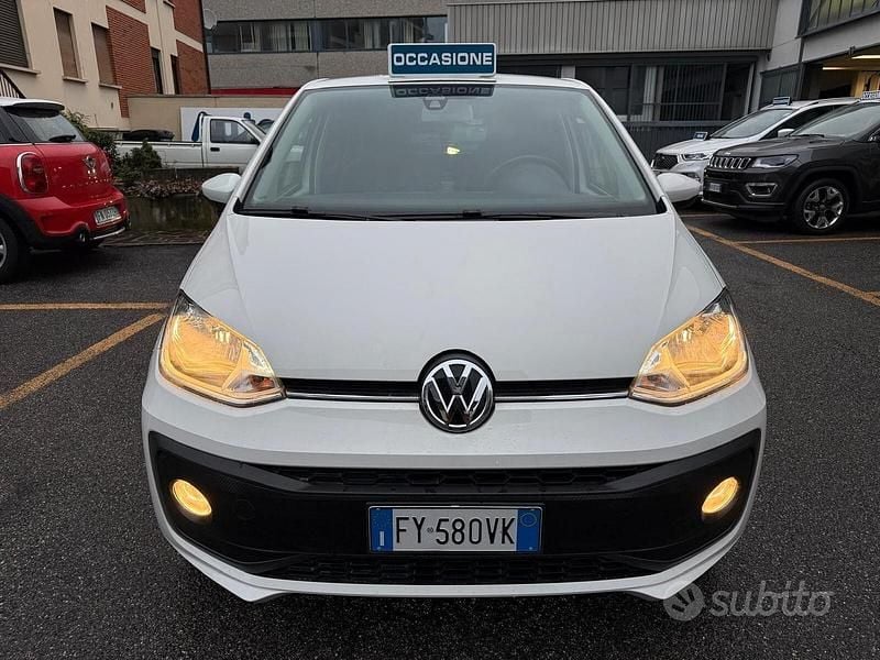 Usata VW up! Highline 60 CV (44 kW) 2019 Bianco Utilitaria
