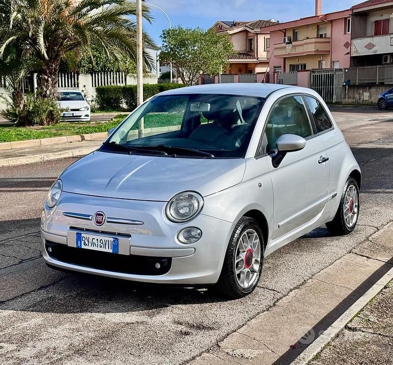 Grigio Usata 2010 Fiat 500 Sport Tre volumi | 6800 € (Buon prezzo) - Immagine 1/4