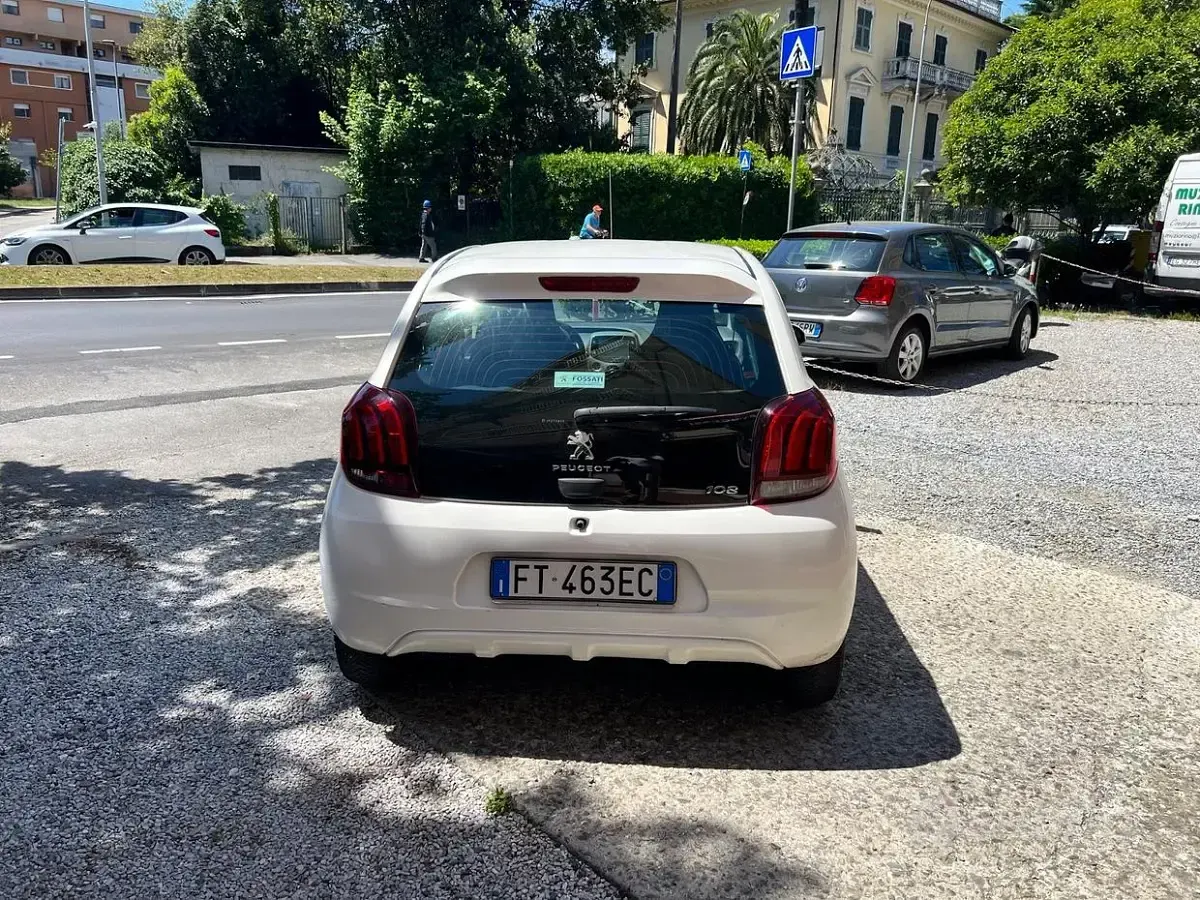 Usata Peugeot 108 72 CV (52 kW) 2019 Bianco Berlina