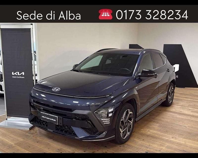 Usata Hyundai Kona N Line 120 CV (88 kW) 2024 Grigio SUV