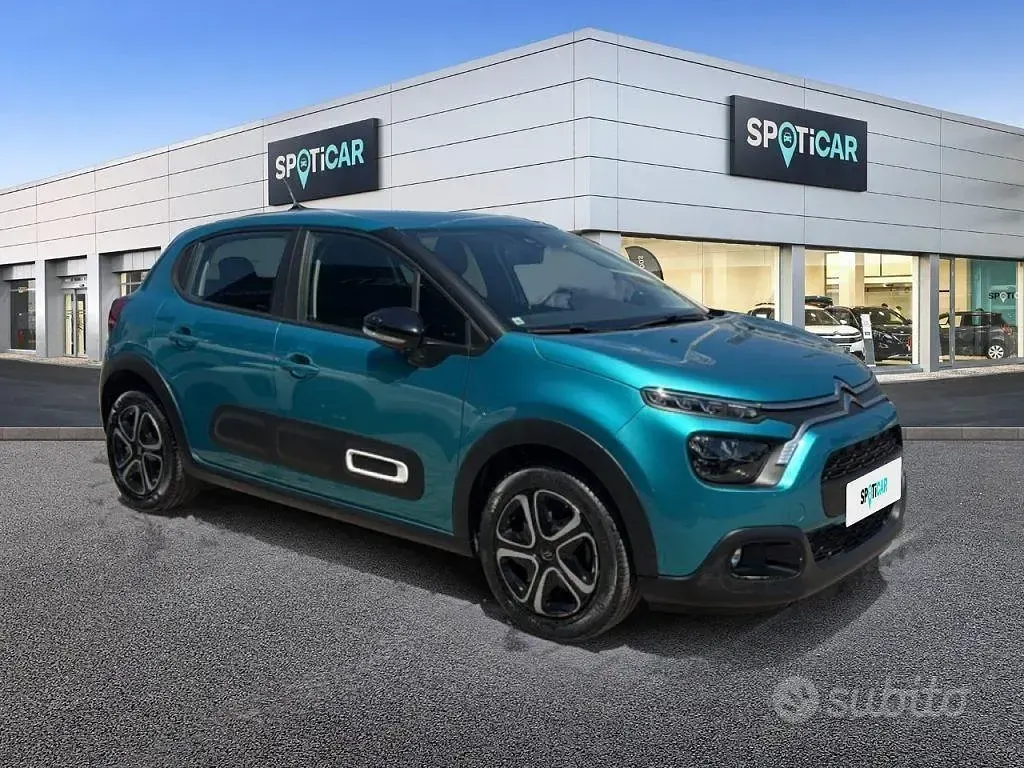 Usata Citroën C3 Feel 83 CV (61 kW) 2021 Verde Utilitaria