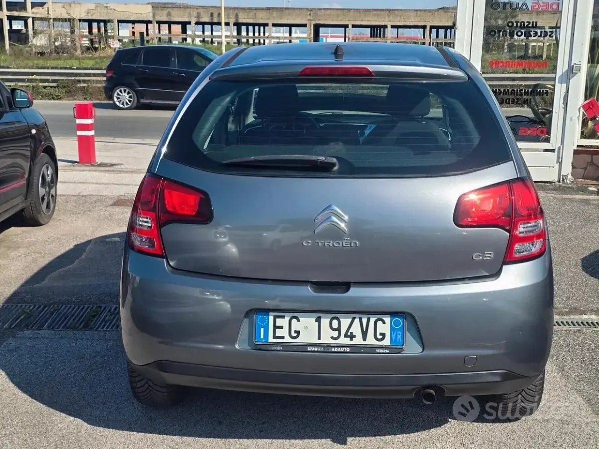 Usata Citroën C3 Seduction 68 CV (50 kW) 2013 Grigio Berlina