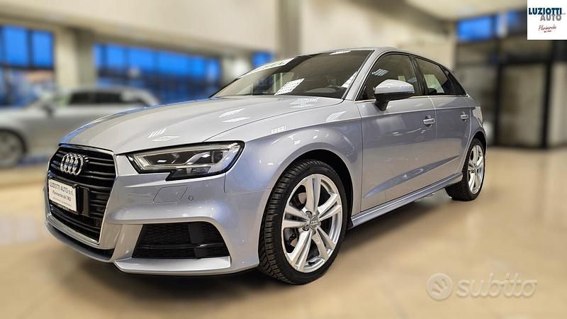 Usata Audi A3 Admired 116 CV (85 kW) 2019 Grigio Berlina