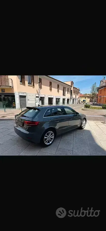 Usata Audi A3 116 CV (85 kW) 2018 Grigio Berlina