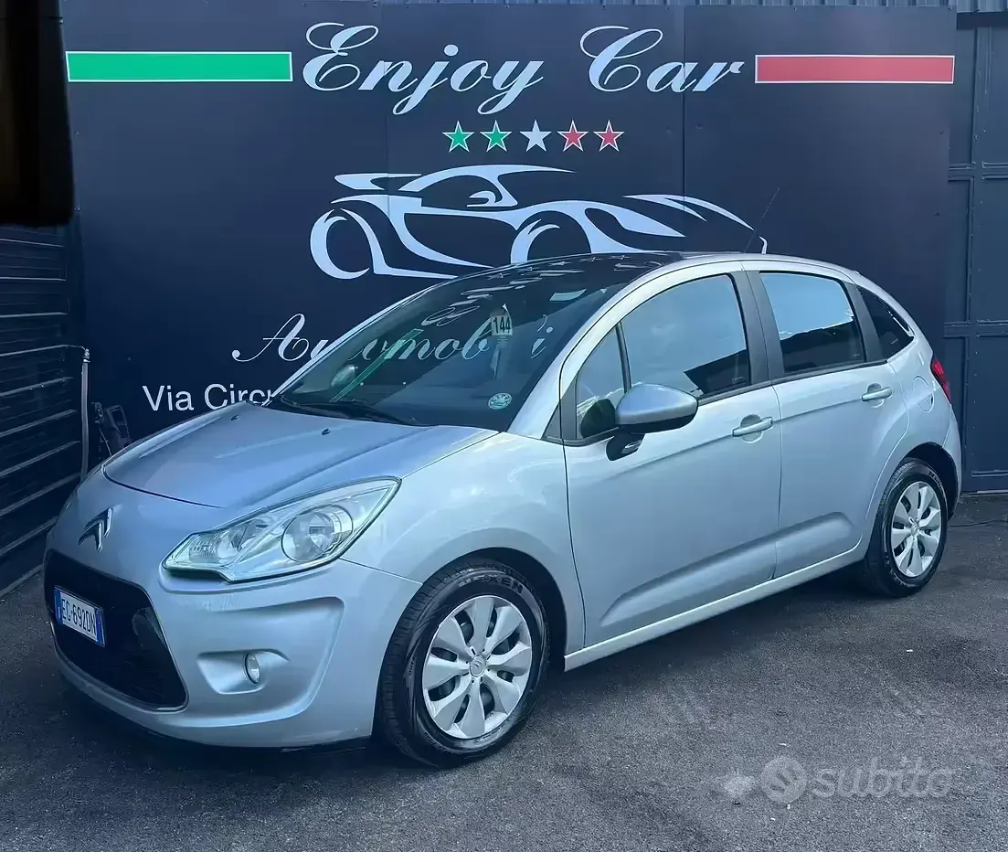 Usata Citroën C3 Exclusive 60 CV (44 kW) 2011 Grigio Berlina