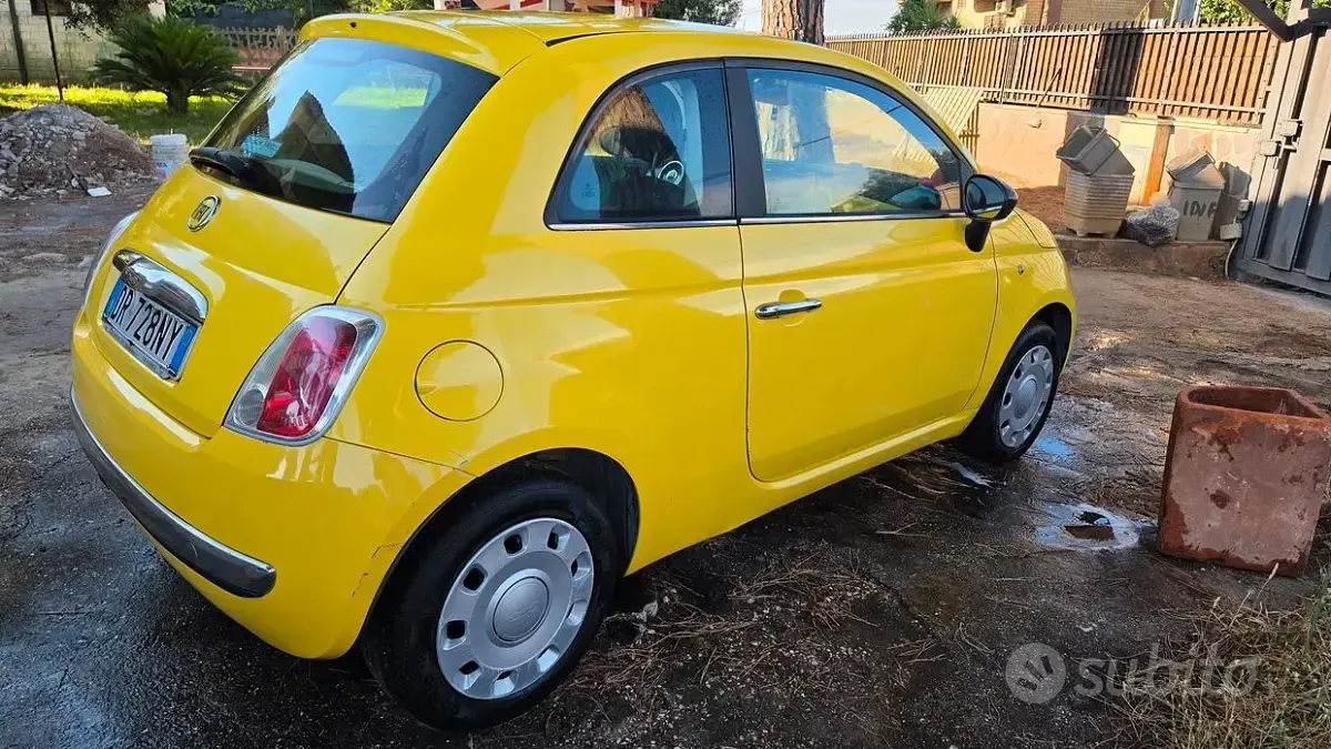 Usata Fiat 500 69 CV (50 kW) 2008 Giallo Berlina