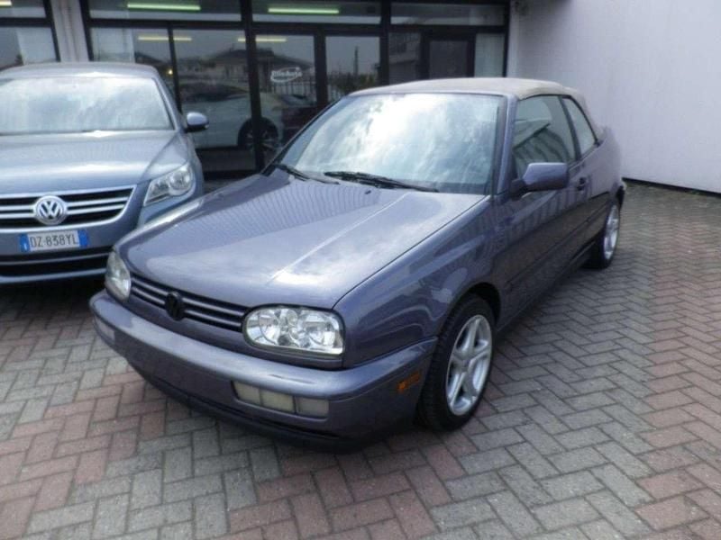 Usata VW Golf Karmann 116 CV (85 kW) 1994 Grigio scuro Cabrio