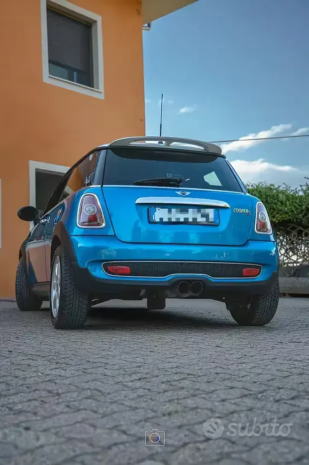 Usata Mini Cooper S 184 CV (135 kW) 2010 Blu Utilitaria