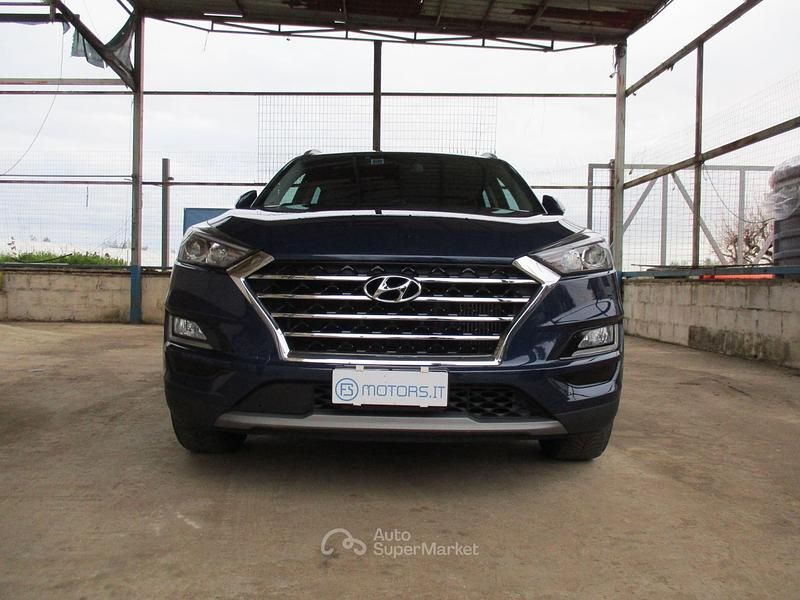 Usata Hyundai Tucson 136 CV (100 kW) 2018 Blu SUV