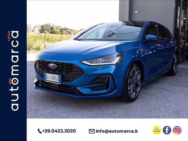 Blu metallizzato Usata 2022 Ford Focus ST-Line Berlina | 20.990 € (Cara) - Immagine 1/4